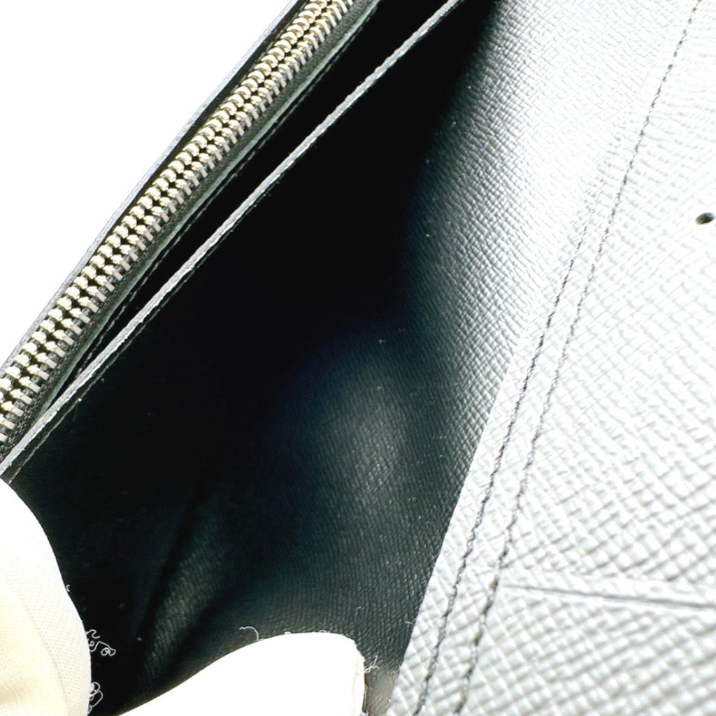 Louis Vuitton Black Noir Epi Leather Long Wallet