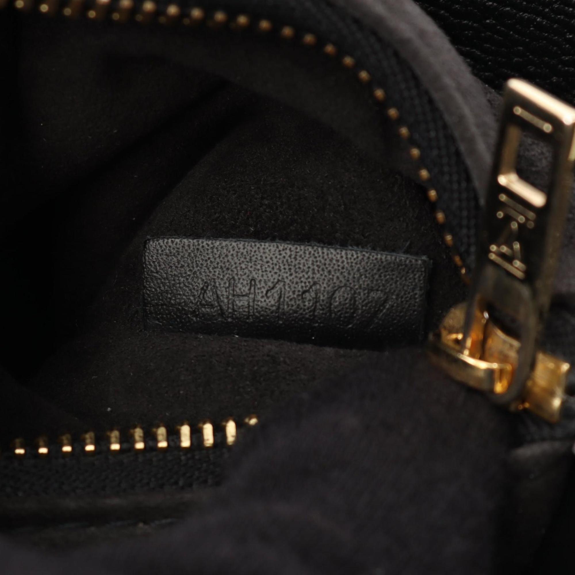 Louis Vuitton Black Leather Handbag