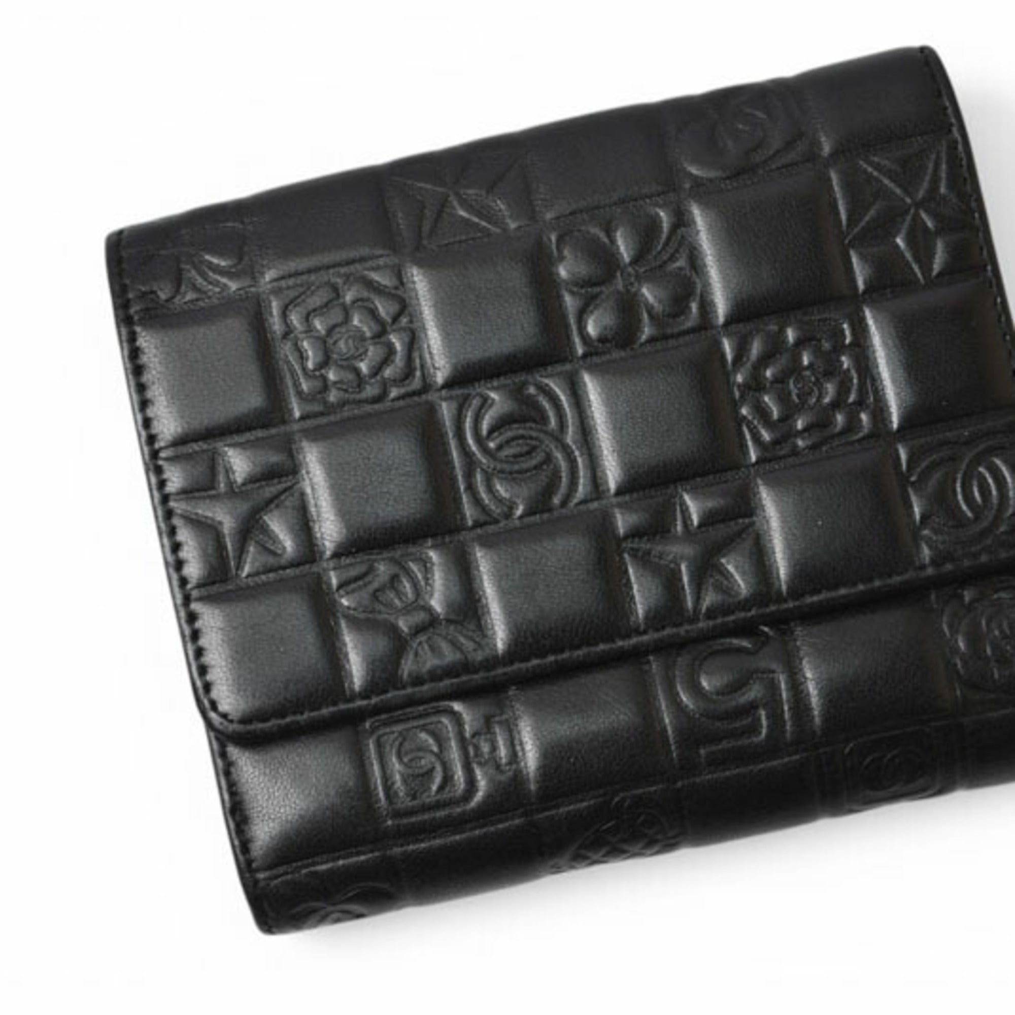 Chanel Black Leather Wallet (Bi-Fold)
