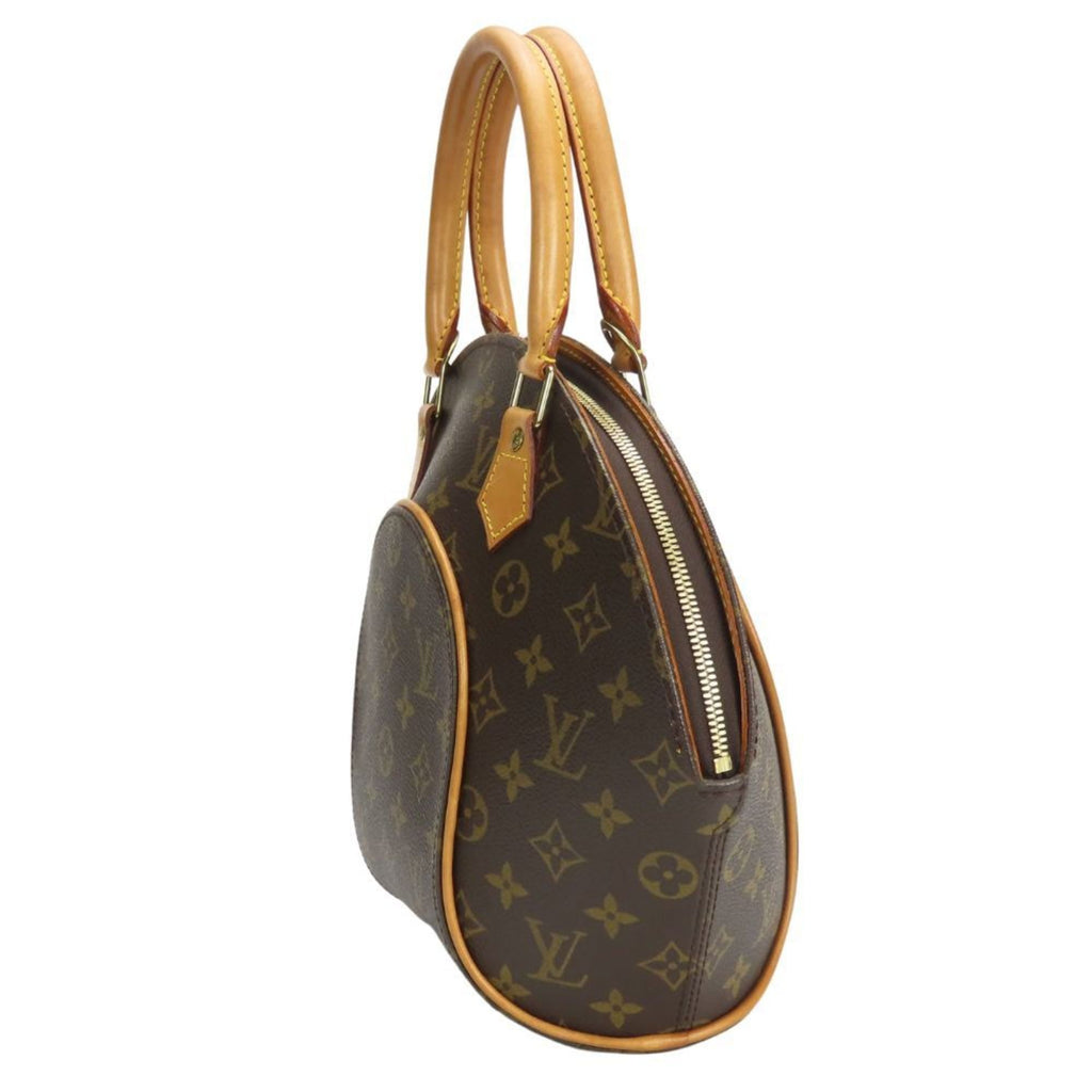 Louis Vuitton Brown Monogram Leather Handbag