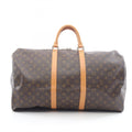 Louis Vuitton Brown Coated Canvas Pvc Monogram Leather Boston Bag