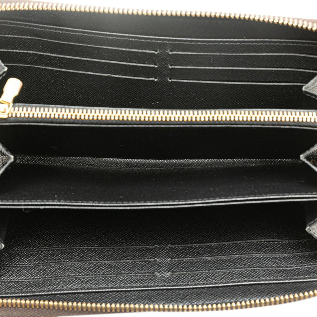 Louis Vuitton Brown Pvc Leather Long Wallet
