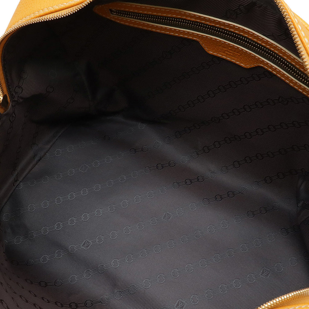 Louis Vuitton Jaune Leather Boston Bag