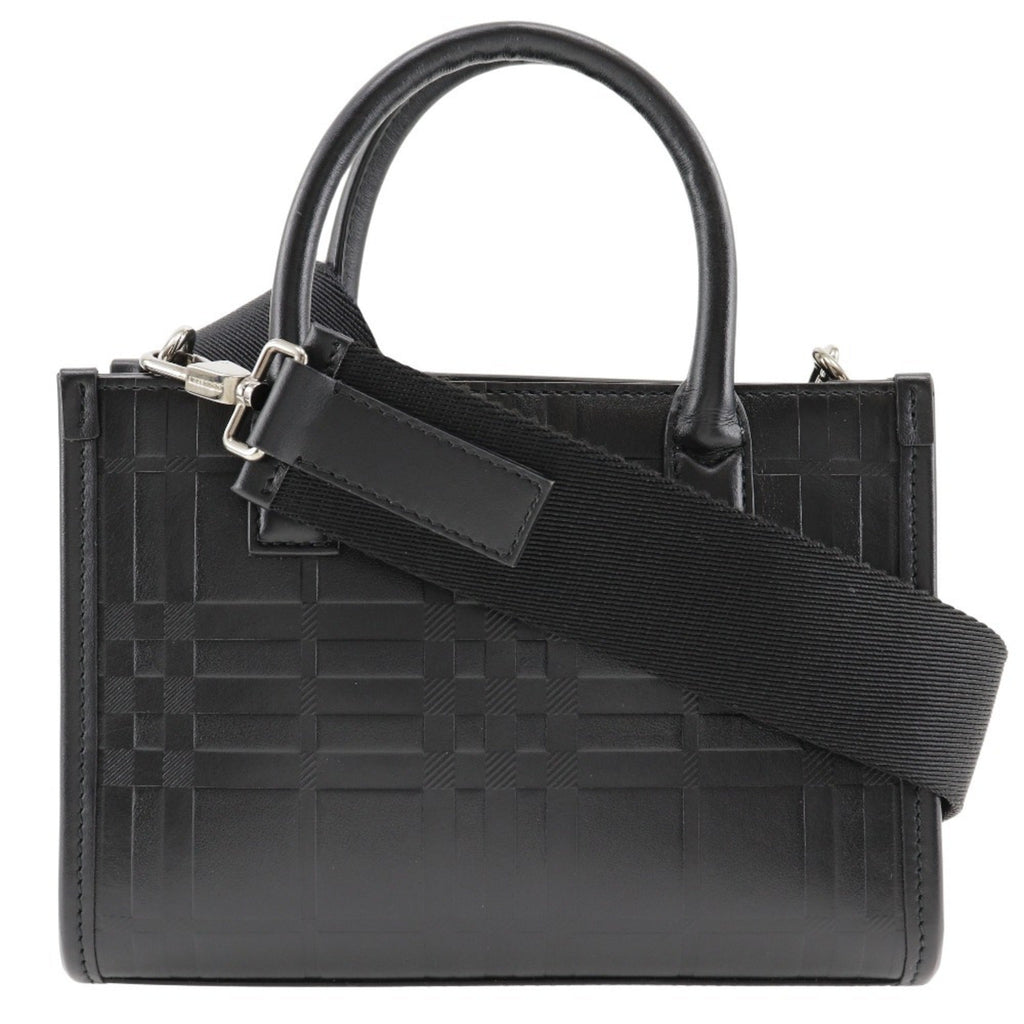 Burberry Black Leather Handbag