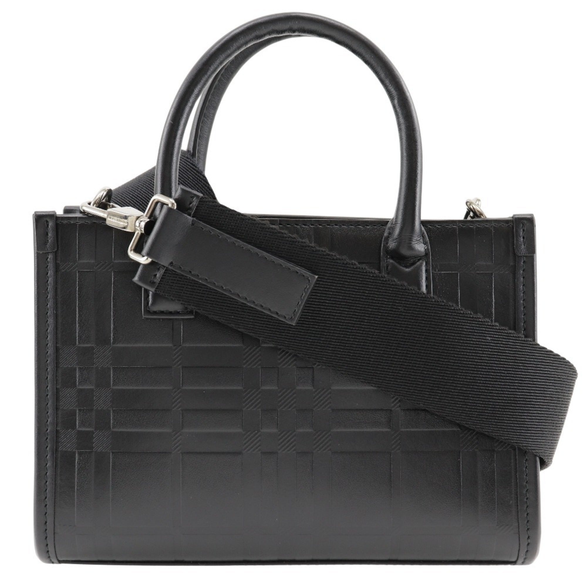 Burberry Black Leather Handbag