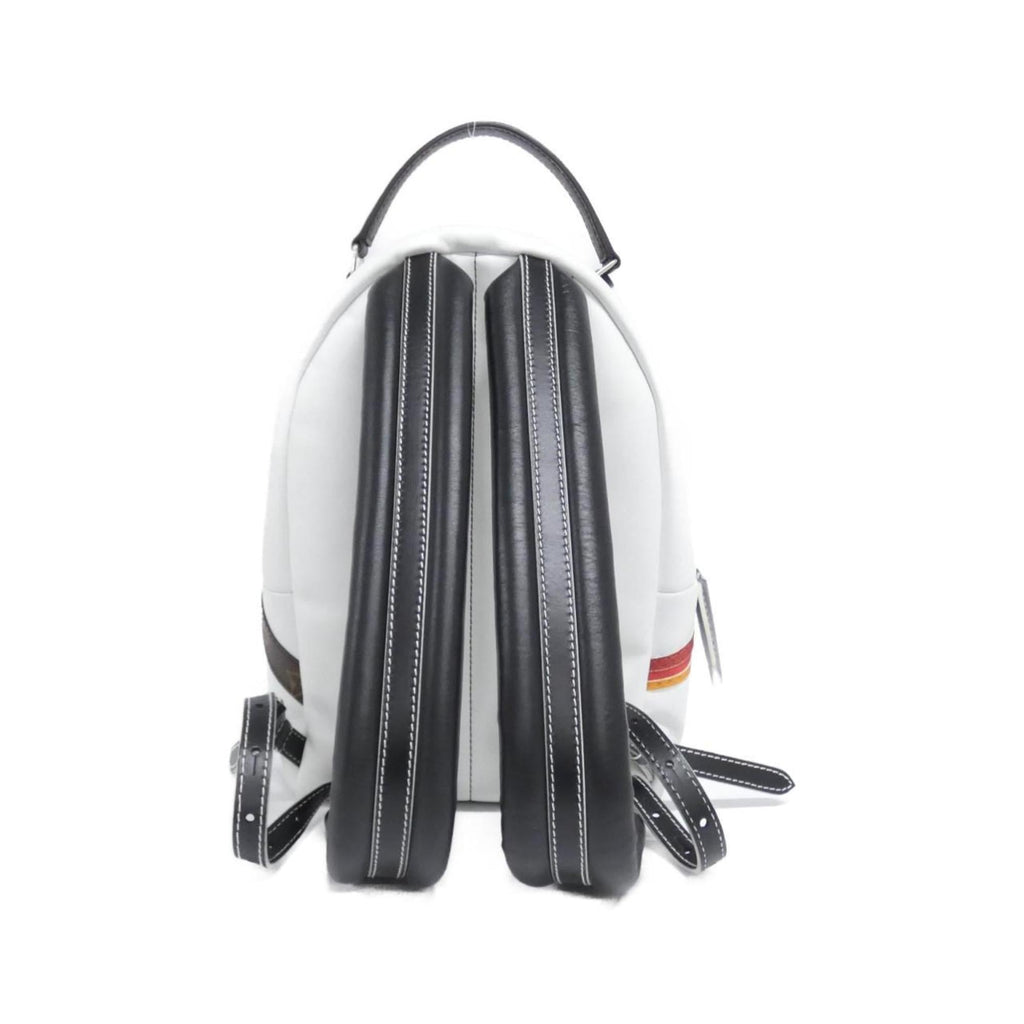 Louis Vuitton Blanc Multi-Color White Leather Backpack