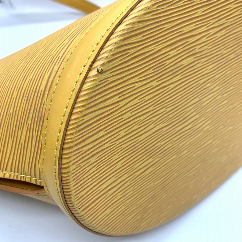 Louis Vuitton Epi Yellow Epi Leather Shoulder Bag