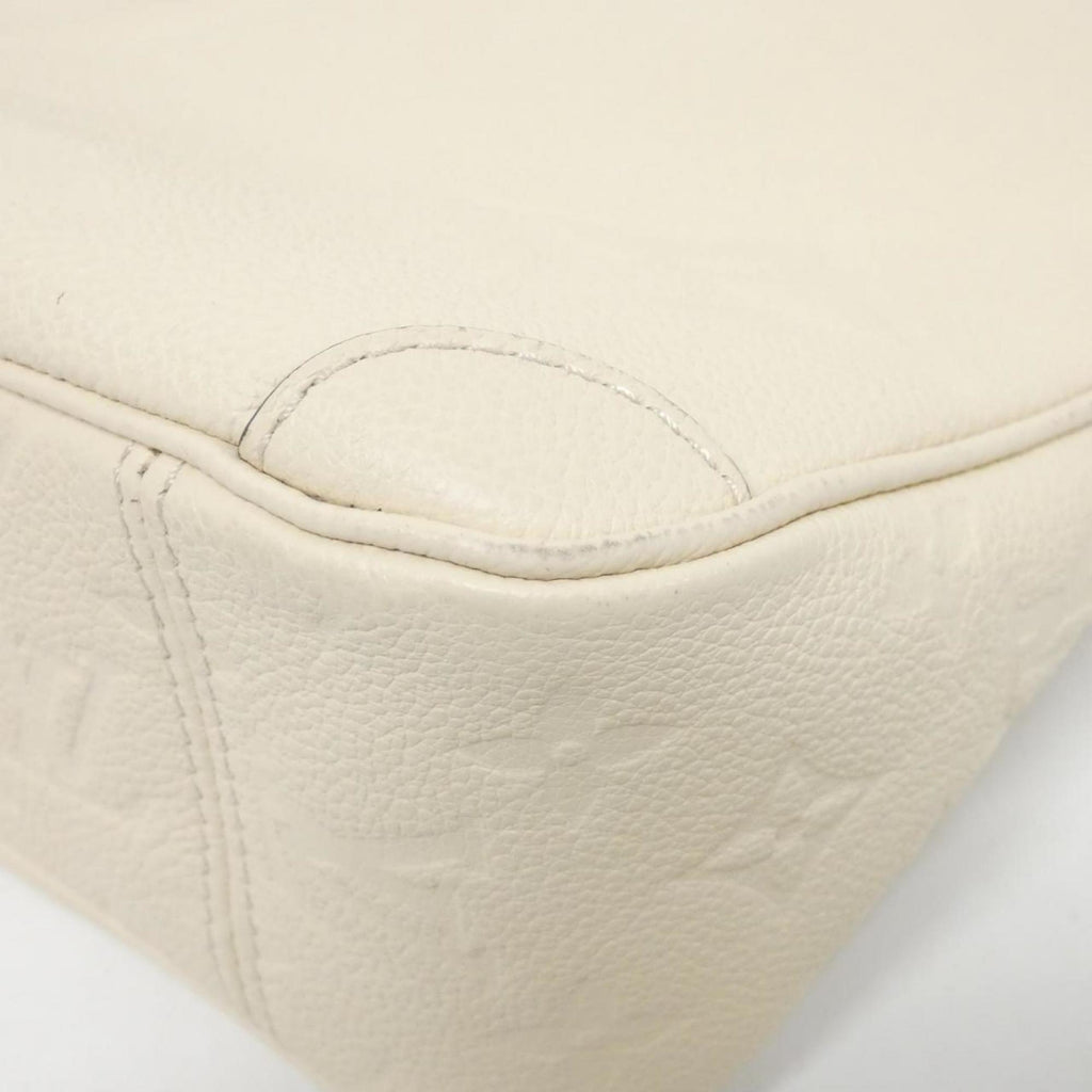 Louis Vuitton Cream Leather Handbag