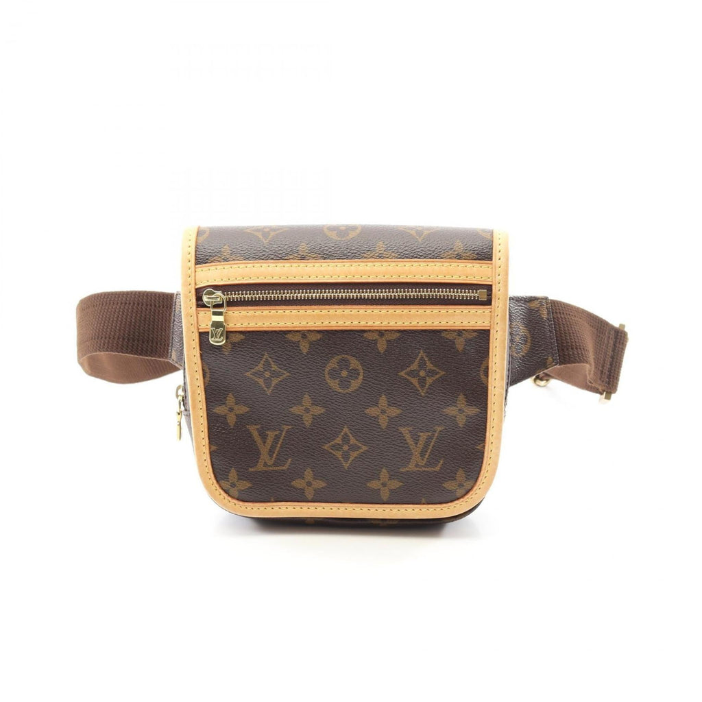 Louis Vuitton Brown Pvc Coated Canvas Leather Fanny Pack