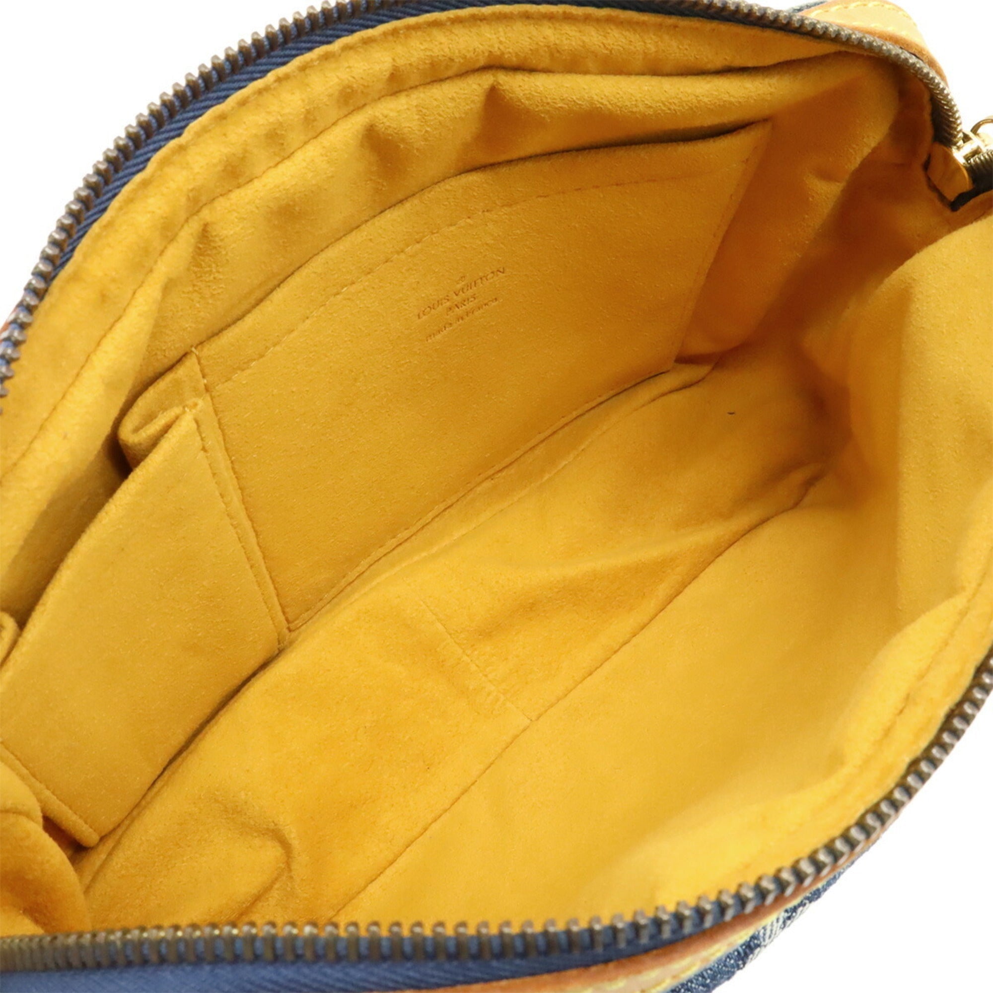 Louis Vuitton Blue Monogram Denim Fanny Pack Shoulder Bag