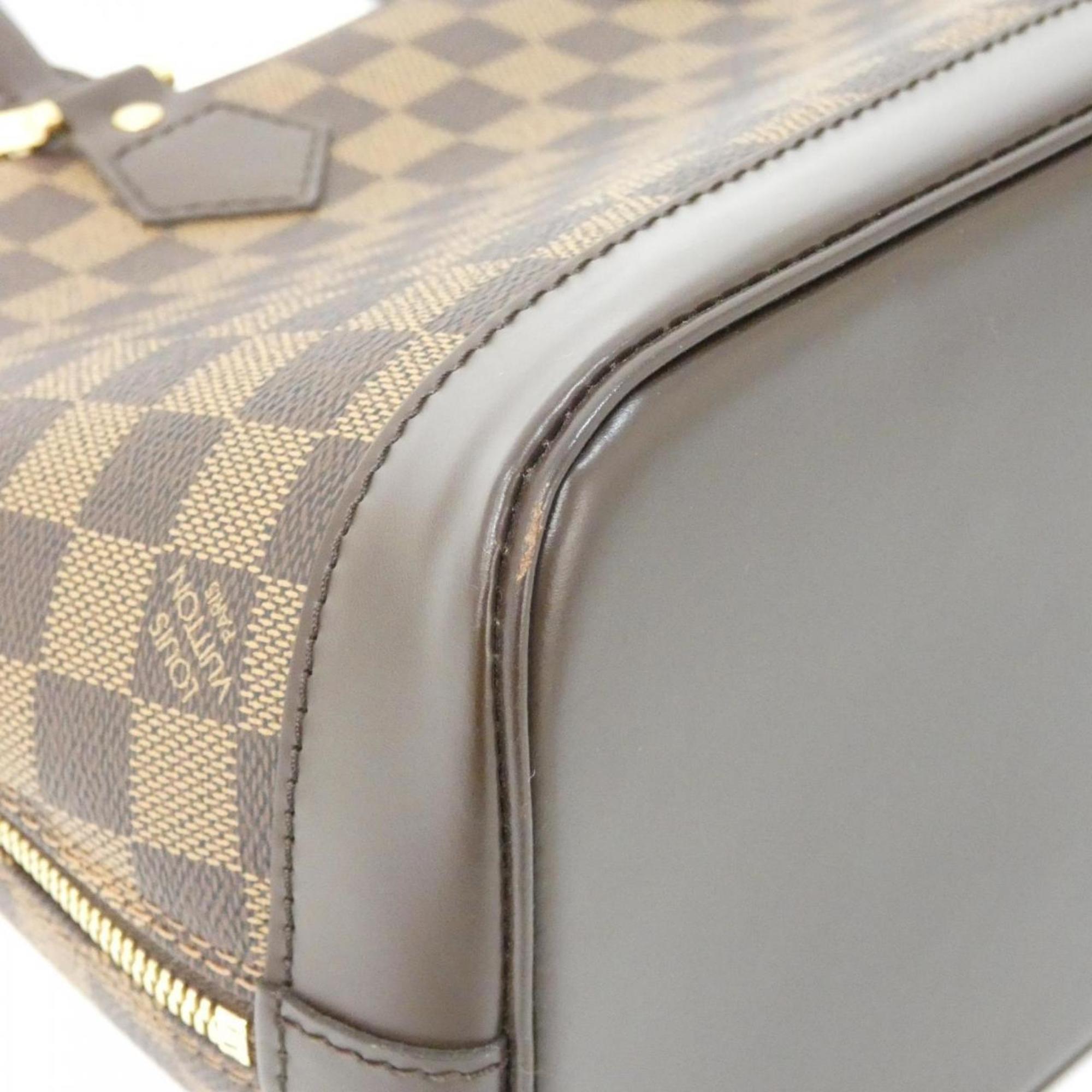 Louis Vuitton Ebene Coated Canvas Handbag
