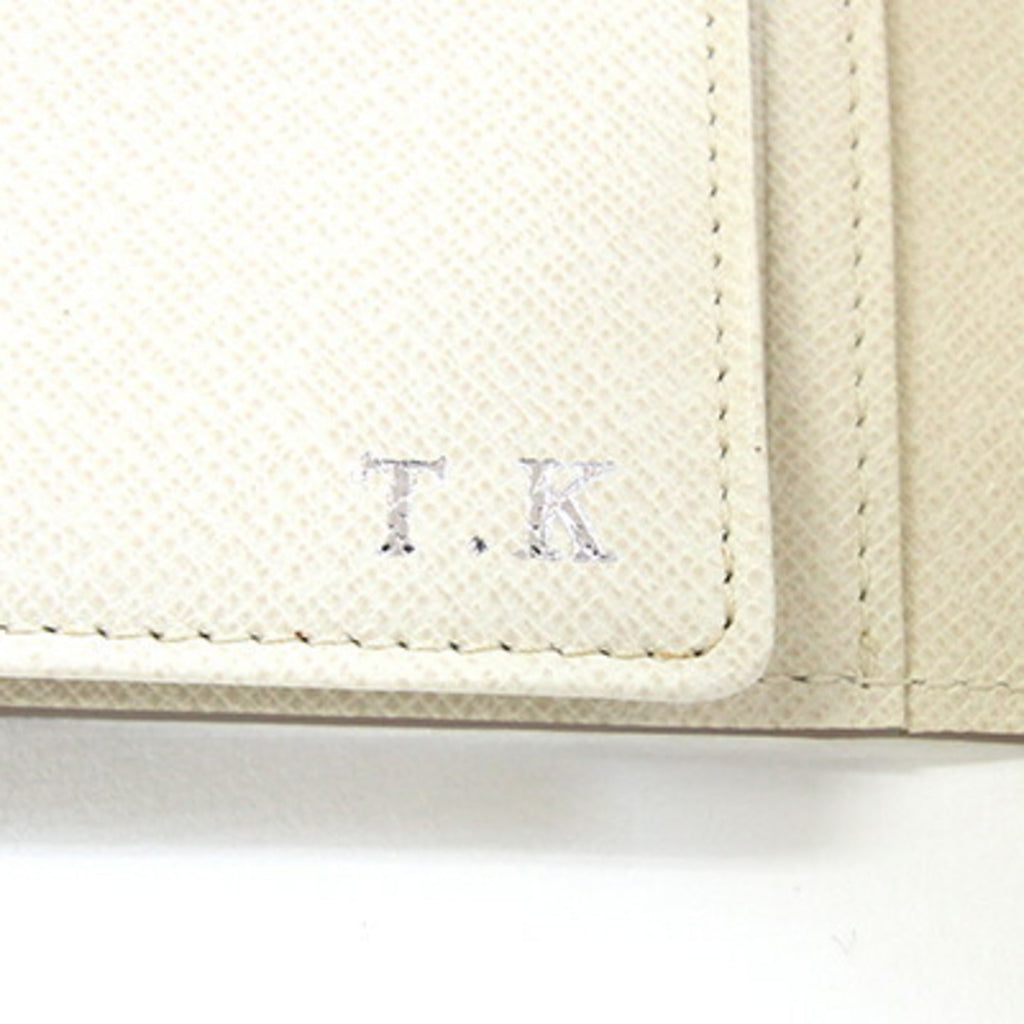 Louis Vuitton Ivory Lv Off White Wallet (Tri-Fold)