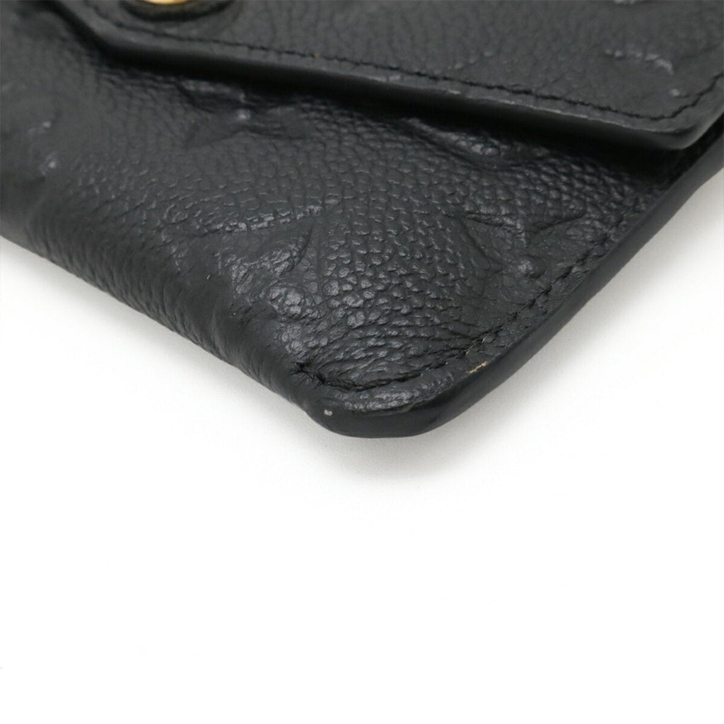 Louis Vuitton Monogram Empreinte Black Noir Monogram Empreinte Coin Purse/Coin Case