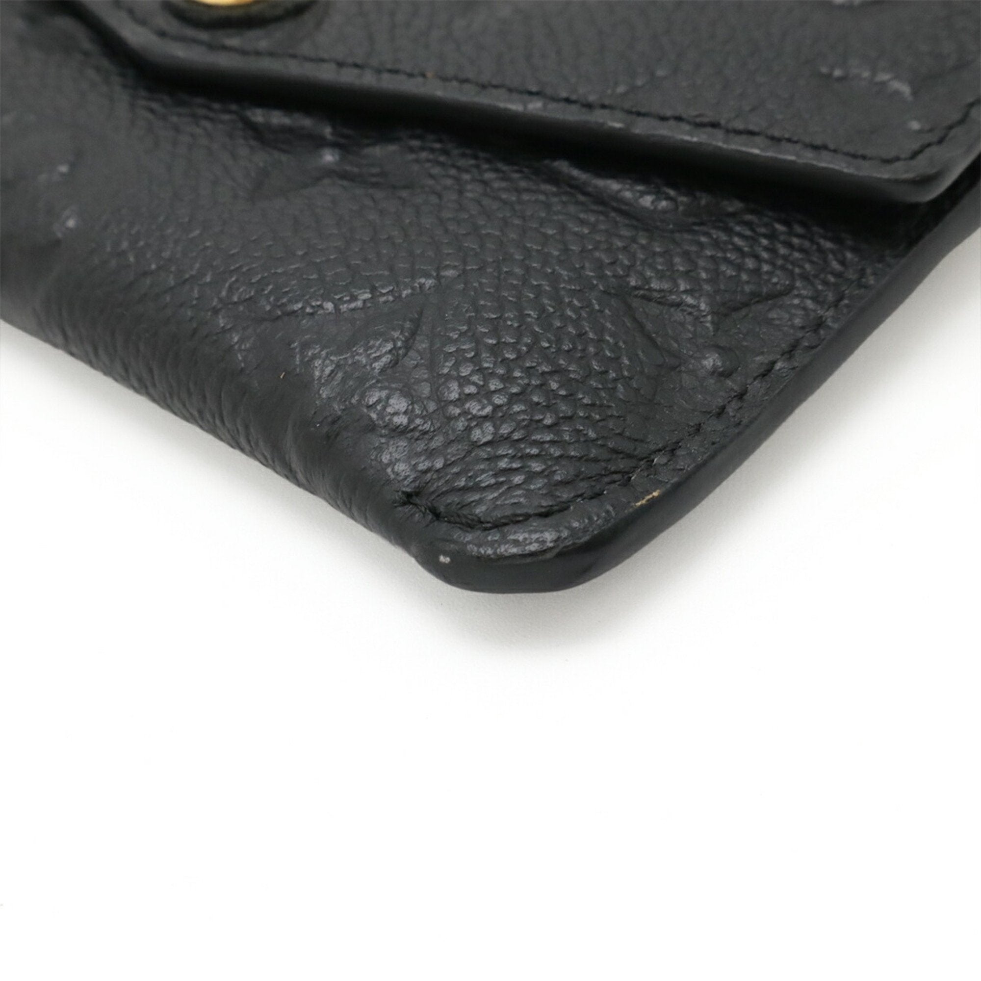 Louis Vuitton Monogram Empreinte Black Noir Monogram Empreinte Coin Purse/Coin Case