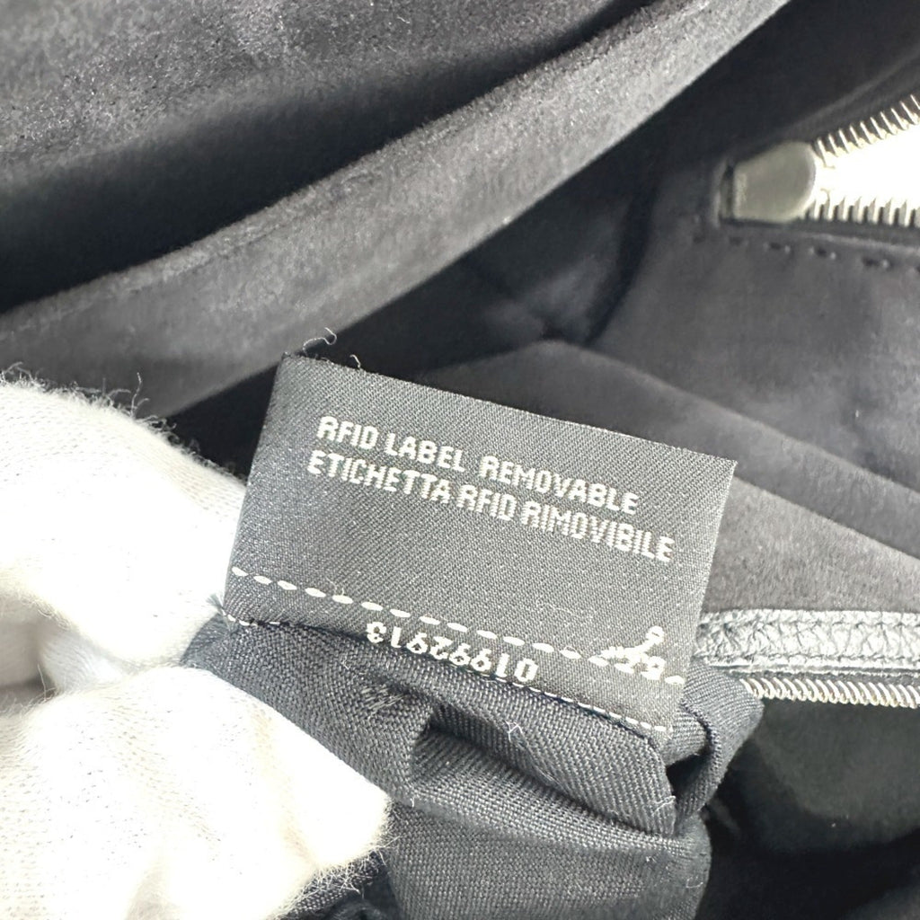 Fendi Black Leather Backpack