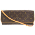 Louis Vuitton Brown Monogram Monogram Pochette Shoulder Bag