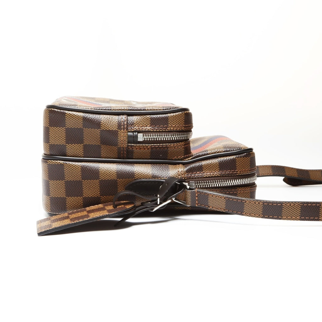Louis Vuitton Brown Clear Damier Canvas Shoulder Bag