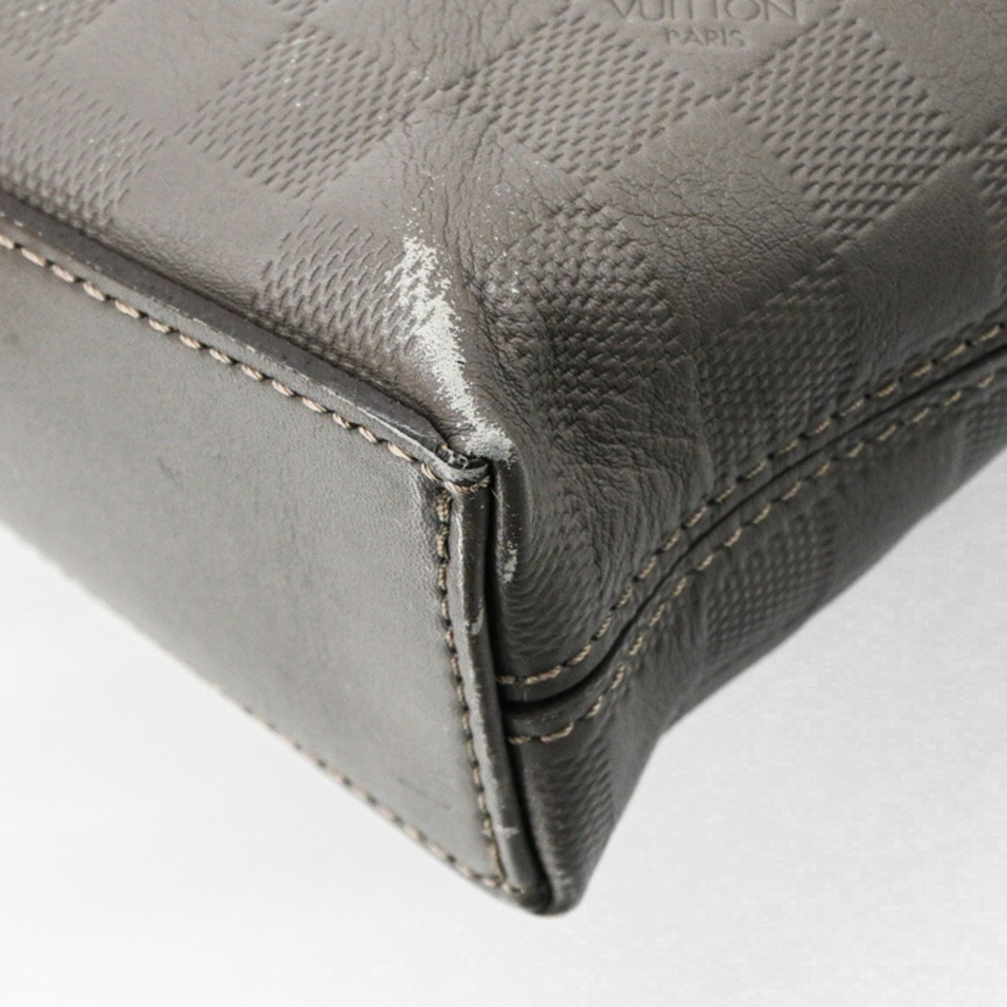 Louis Vuitton Gray Damier Infini Shoulder Bag