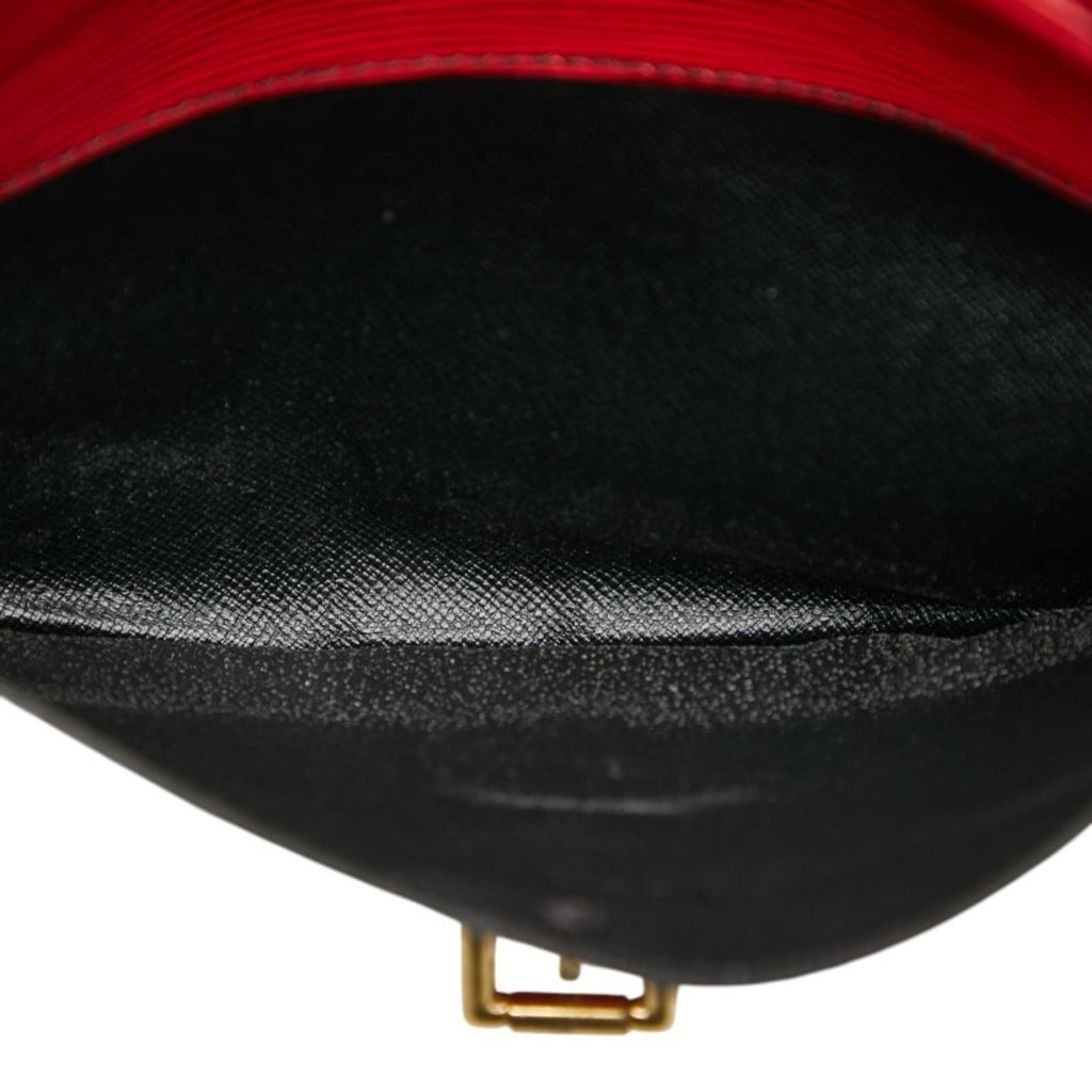 Louis Vuitton Castilian Red Leather Shoulder Bag