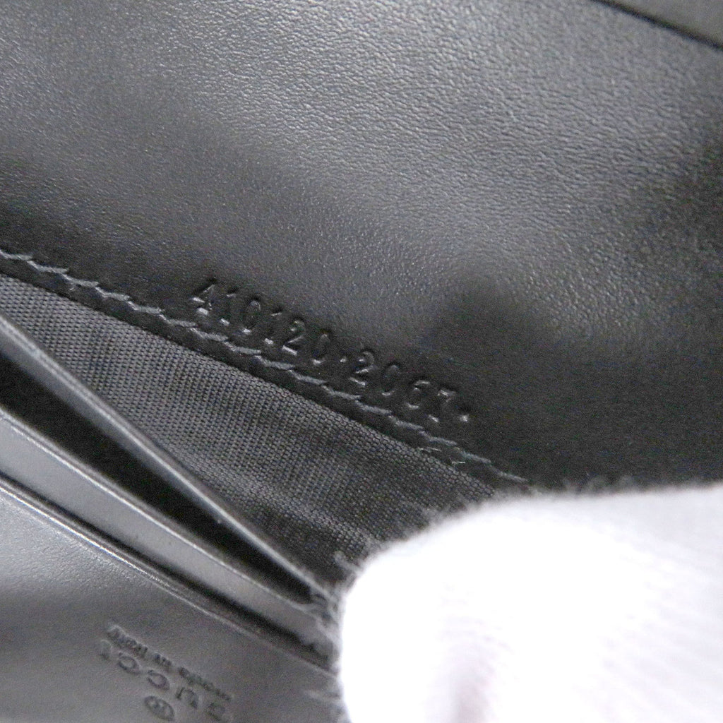 Gucci Black Leather Wallet (Bi-Fold) (Pre-Owned)