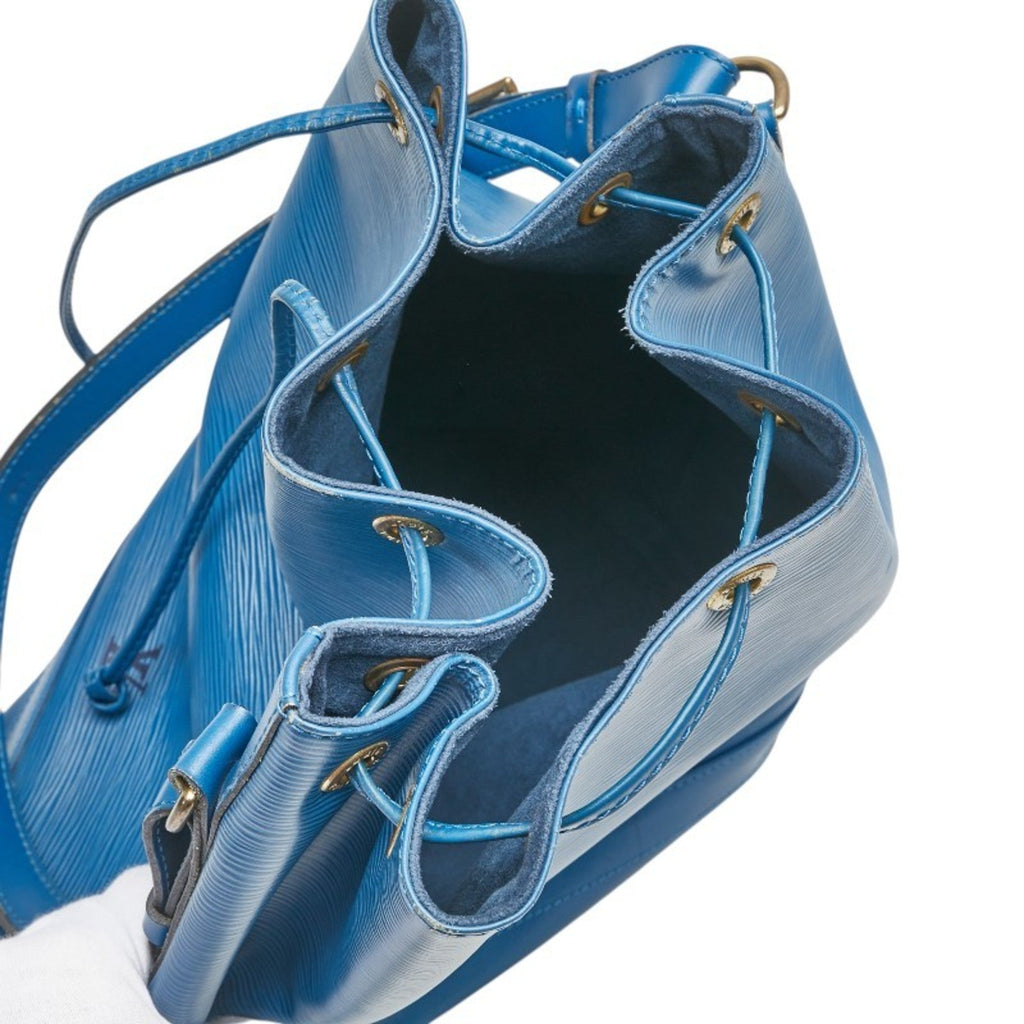 Louis Vuitton Epi Toledo Blue Leather Handbag Shoulder Bag