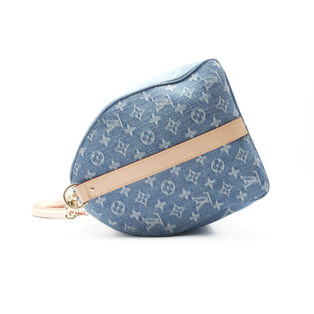 Louis Vuitton Navy Boston Bag