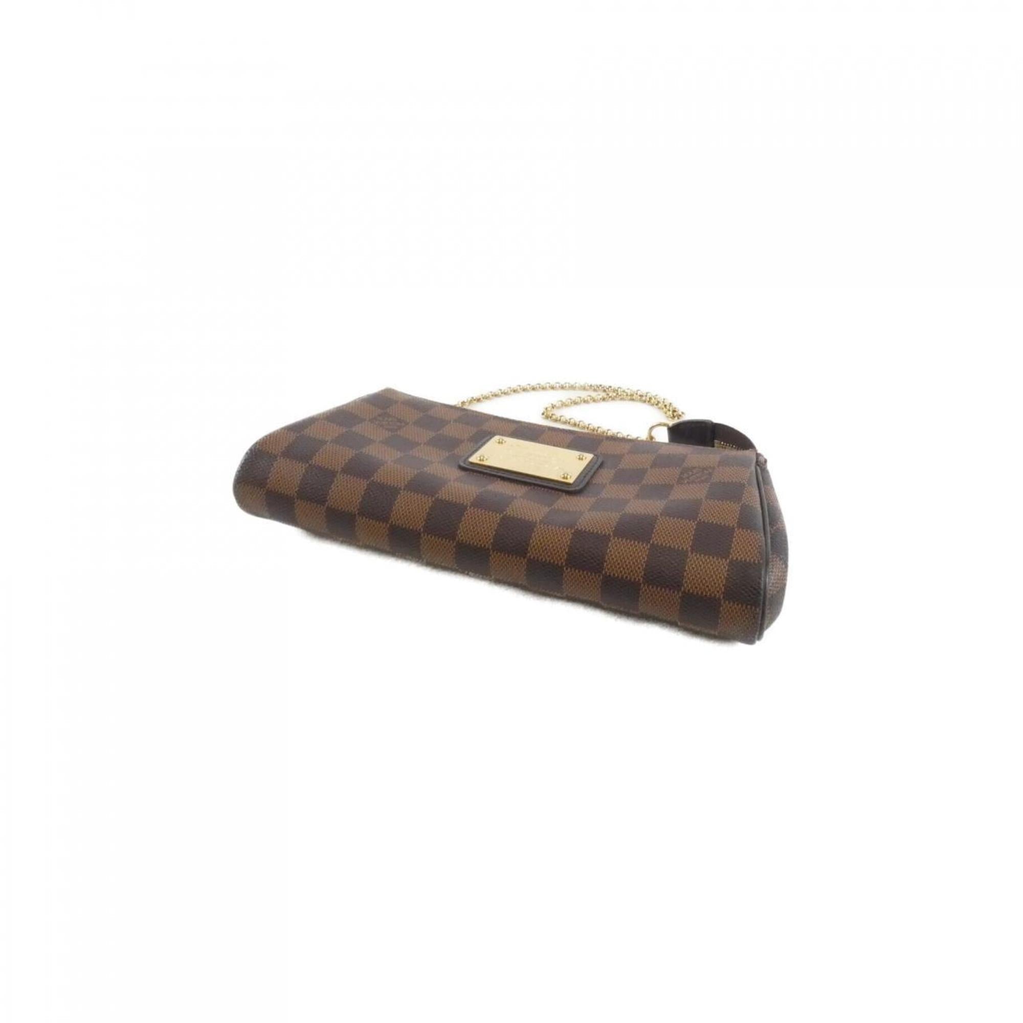 Louis Vuitton Brown Coated Canvas Shoulder Bag