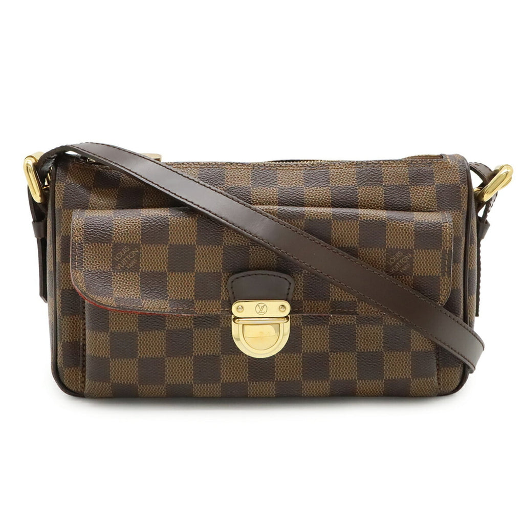 Louis Vuitton Brown Pvc Shoulder Bag