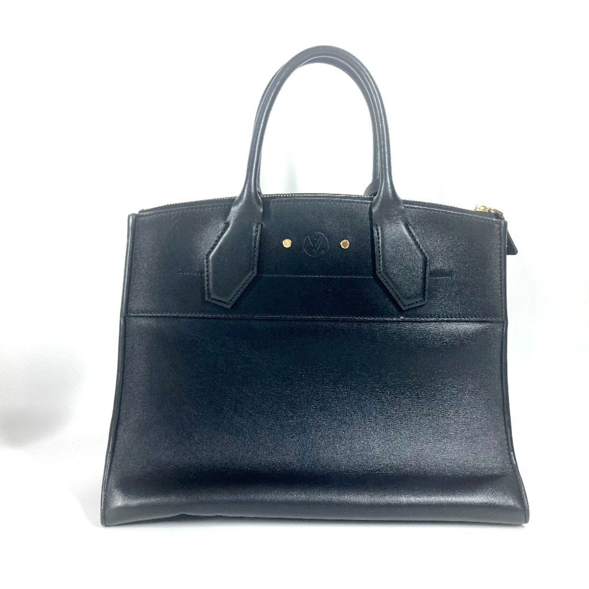 Louis Vuitton Black Noir Leather Handbag