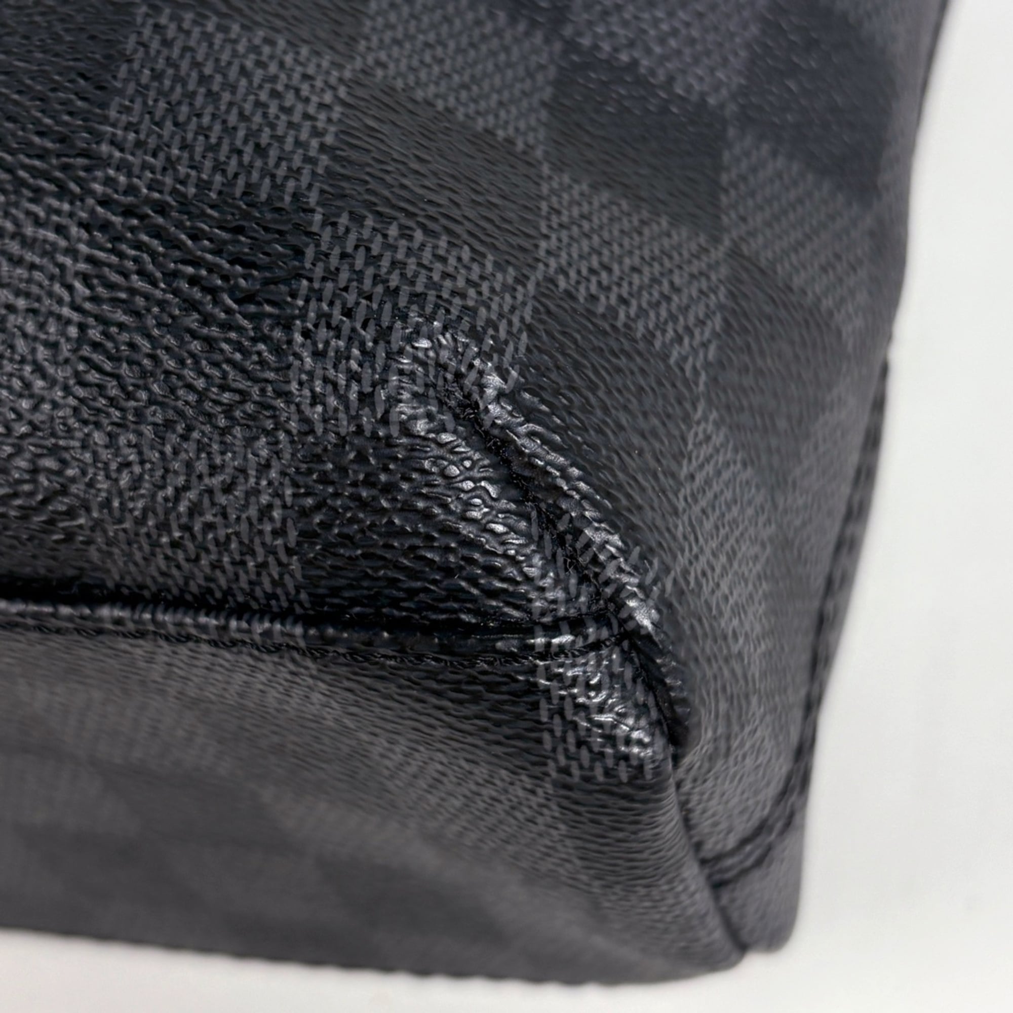 Louis Vuitton Black Damier Graphite Shoulder Bag