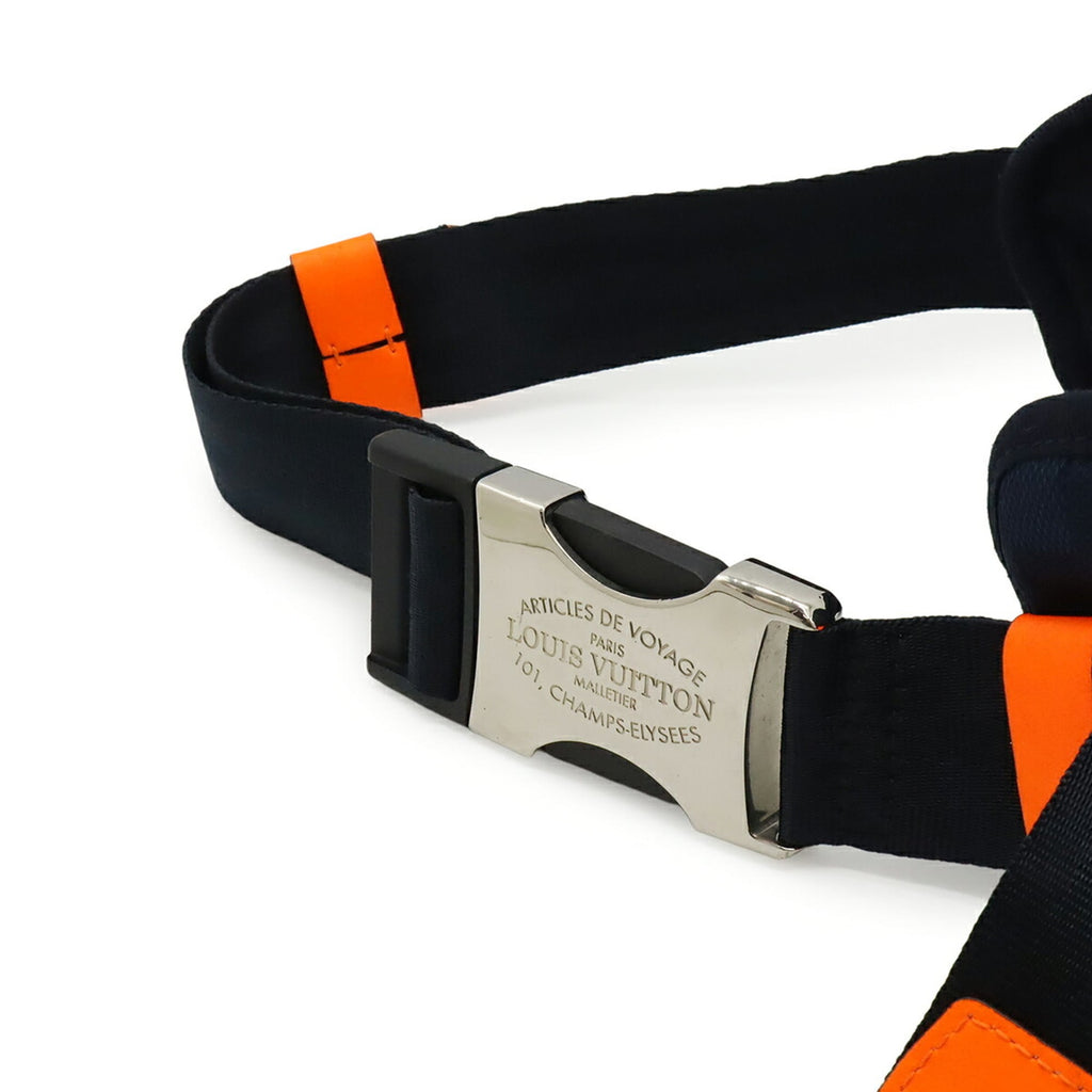 Louis Vuitton Navy Orange Nylon Fanny Pack