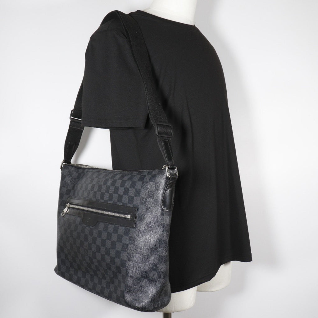 Louis Vuitton Black Damier Graphite Canvas Shoulder Bag