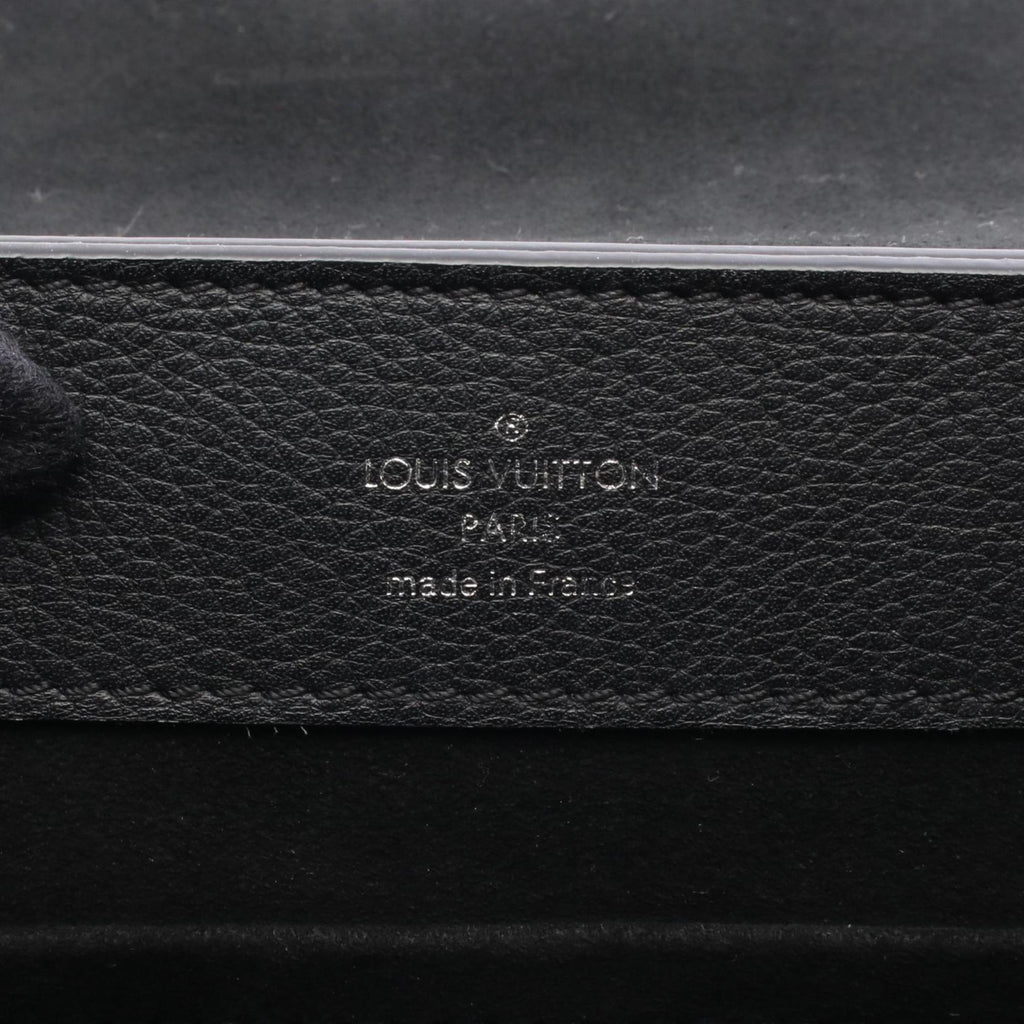 Louis Vuitton Black Noir Leather Handbag