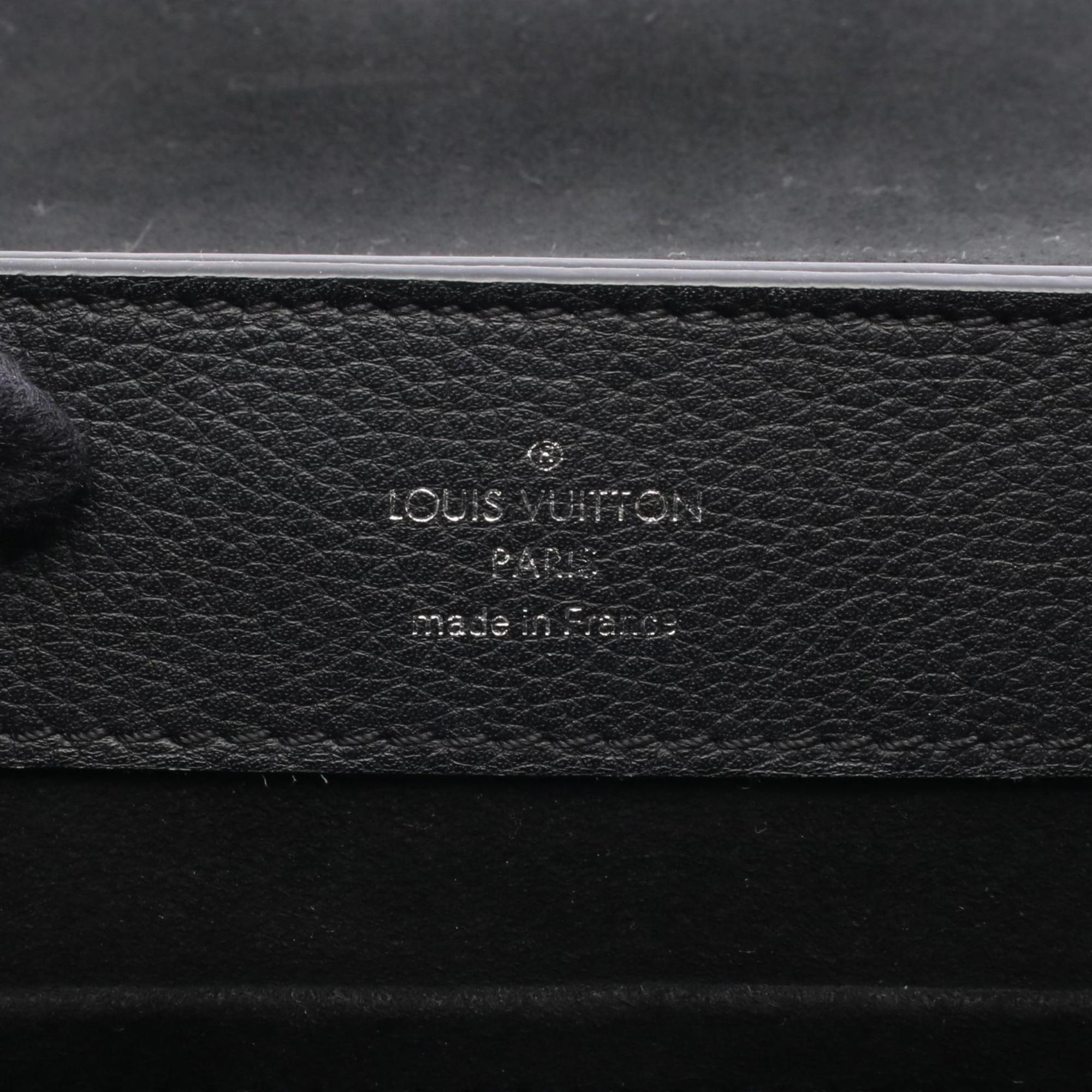 Louis Vuitton Black Noir Leather Handbag