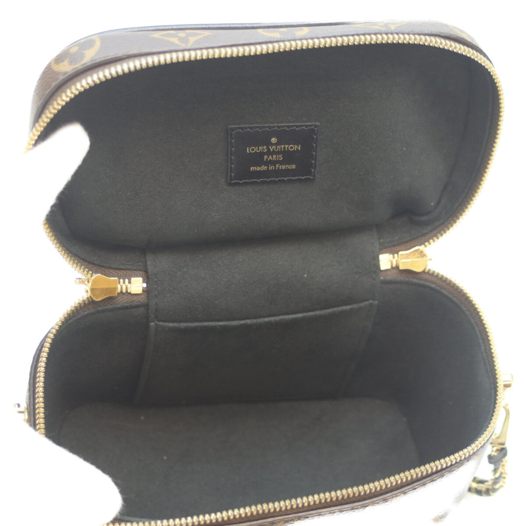 Louis Vuitton Black Brown Monogram Reverse Shoulder Bag