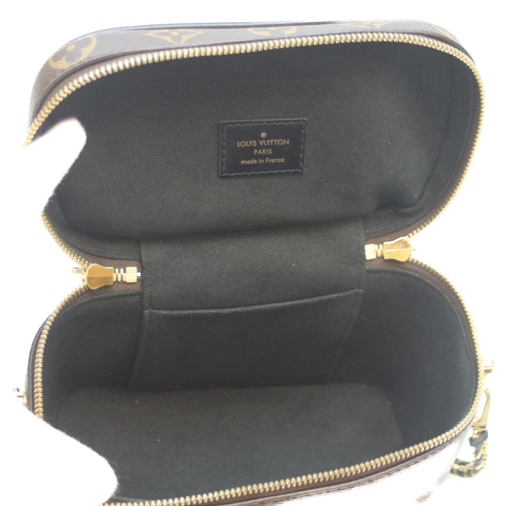 Louis Vuitton Black Brown Monogram Reverse Shoulder Bag