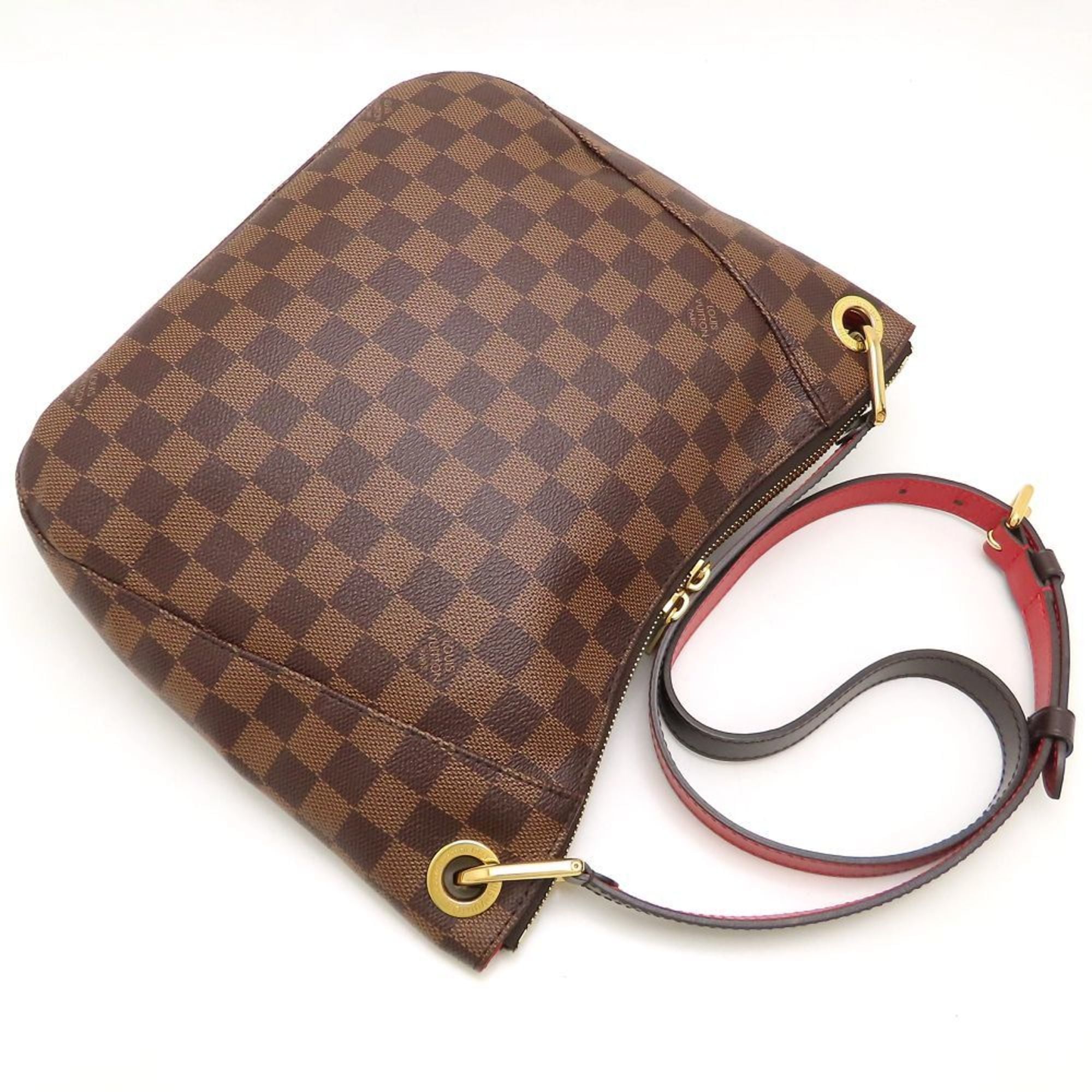 Louis Vuitton Damier Canvas Ebene Canvas Shoulder Bag