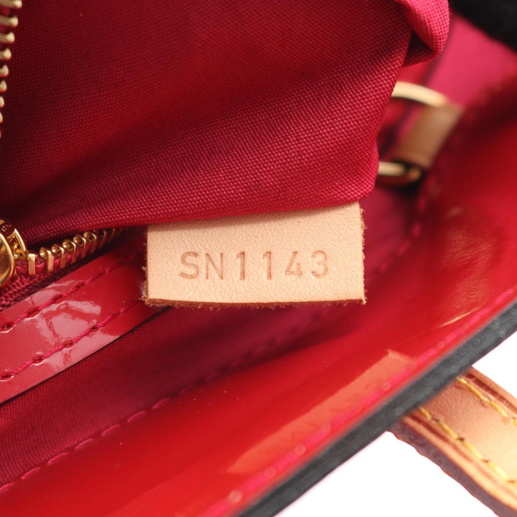 Louis Vuitton Indian Rose Red Color Vernis Handbag