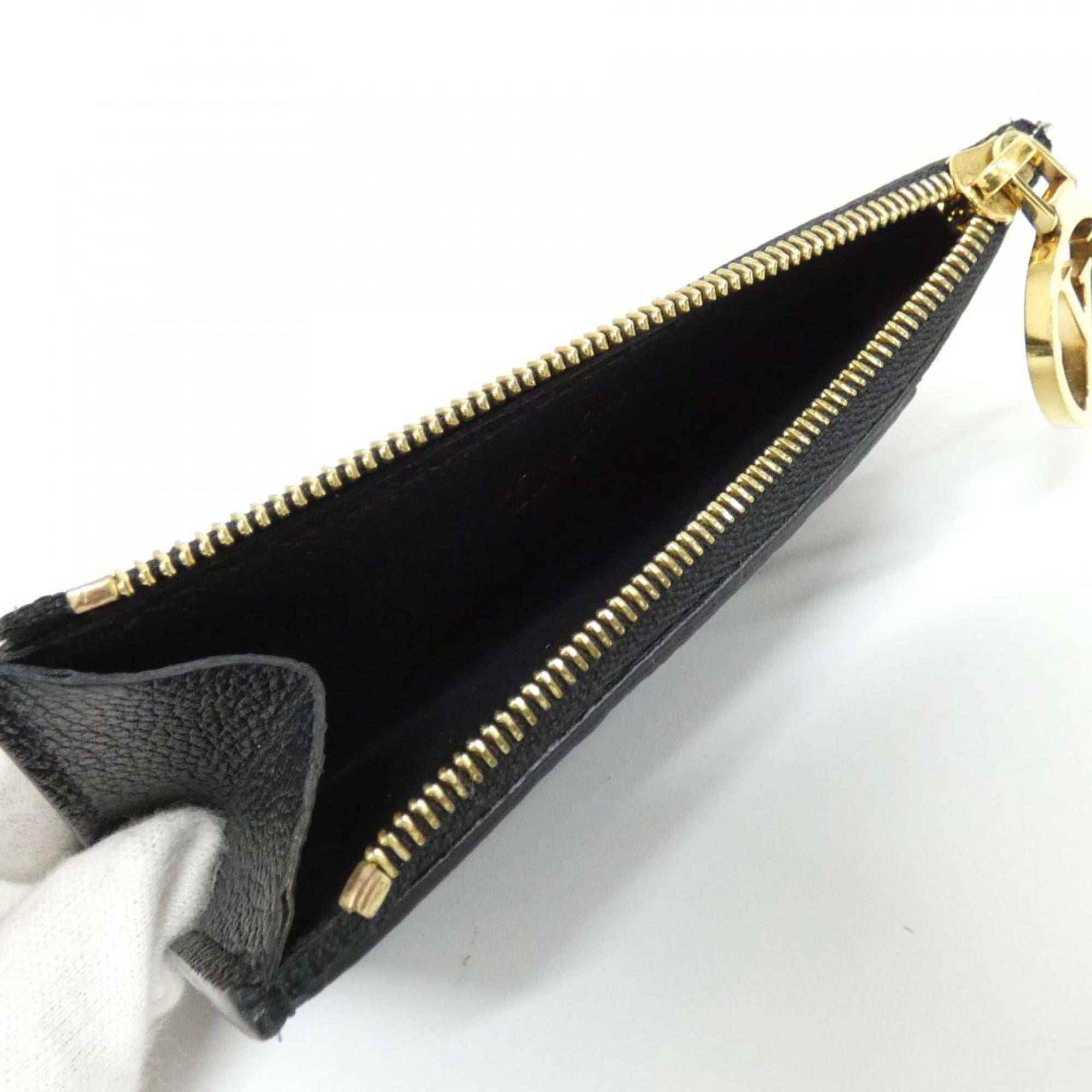 Louis Vuitton Monogram Empreinte Black Leather Coin Purse/Coin Case