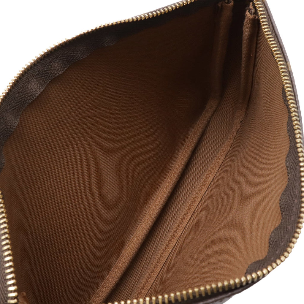 Louis Vuitton Brown Monogram Handbag Pochette Pouch