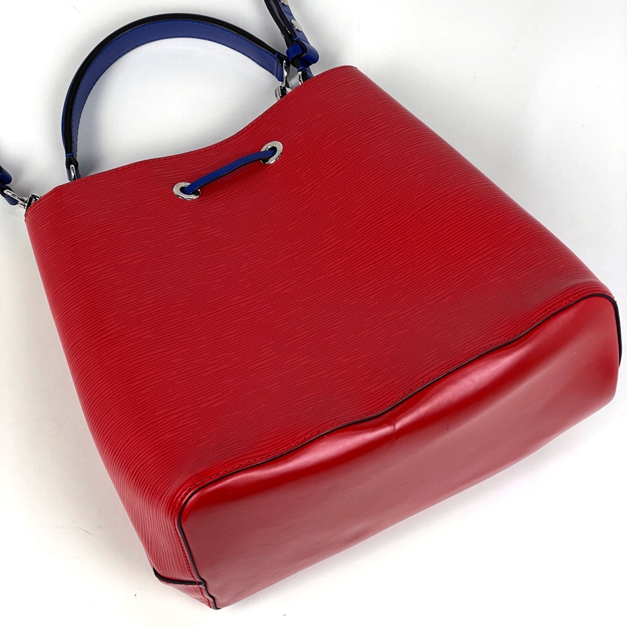 Louis Vuitton Coquelicots Red Color Epi Leather Handbag Shoulder Bag