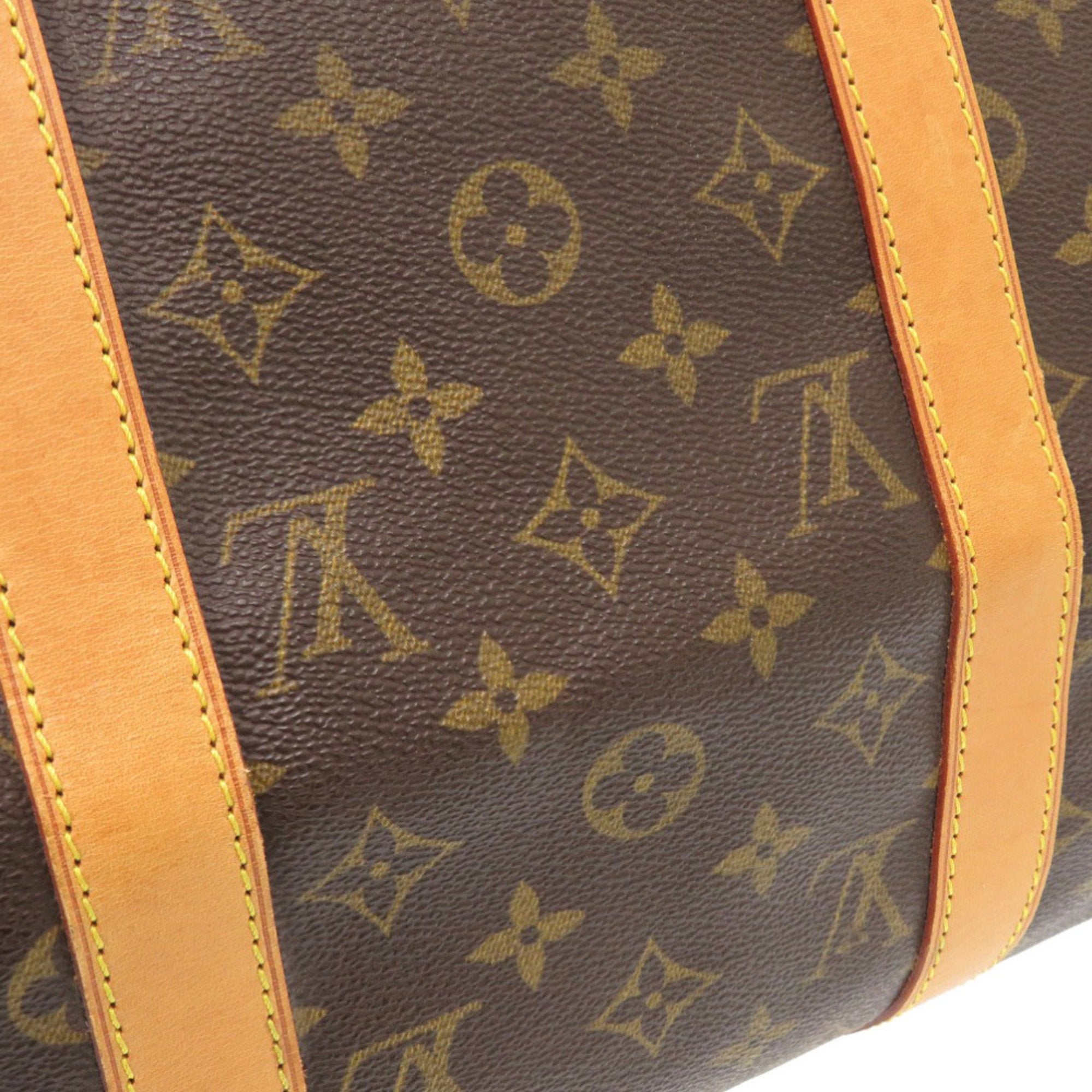 Louis Vuitton Brown Monogram Canvas Boston Bag