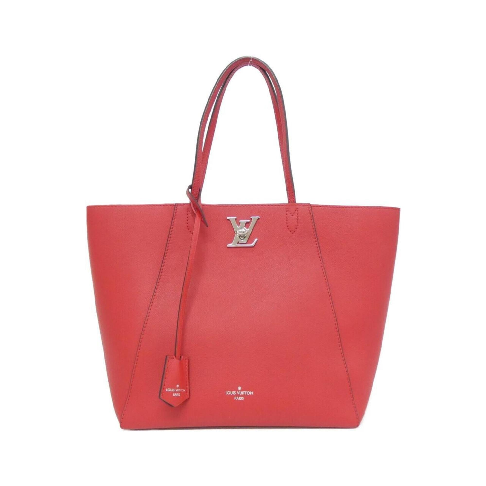 Louis Vuitton Red Color Ruby Leather Handbag