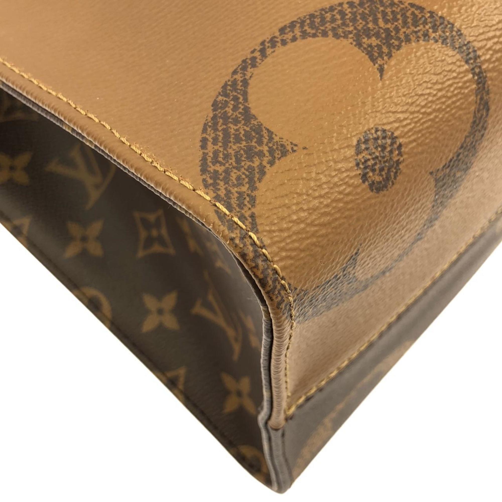 Louis Vuitton Monogram Marron Coated Canvas Handbag