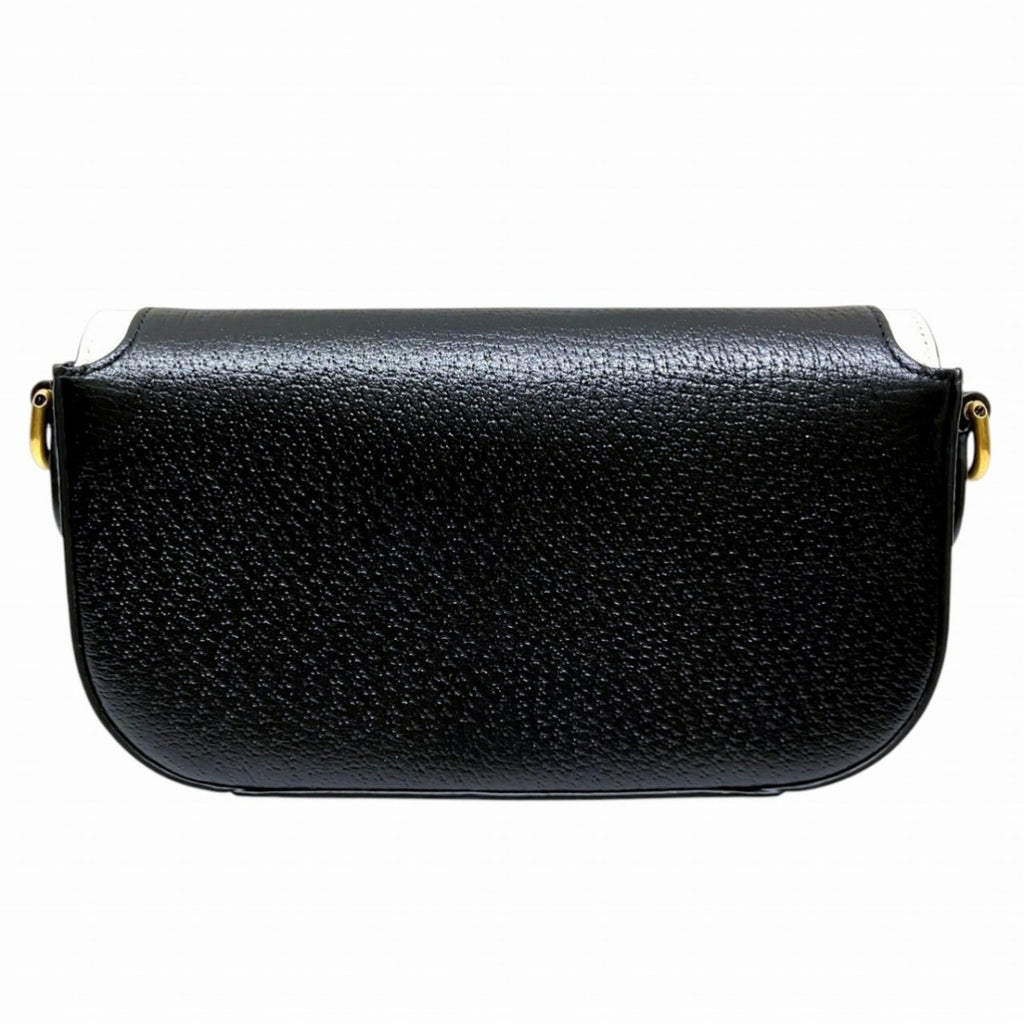 Gucci Black Leather Shoulder Bag (Pre-Owned)