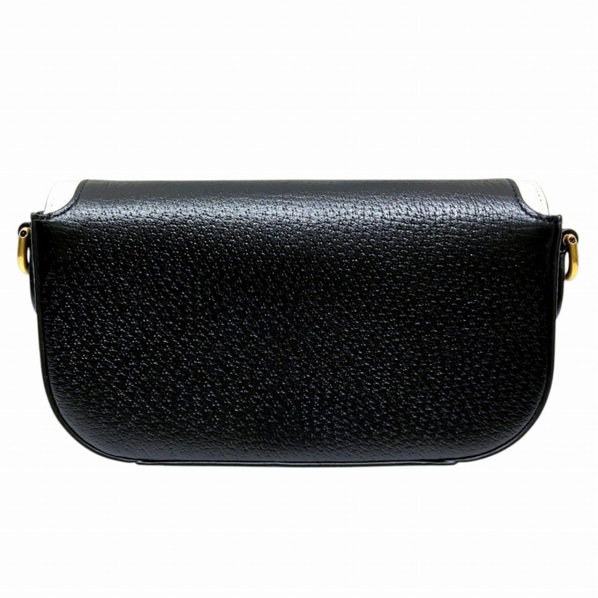 Gucci Black Leather Shoulder Bag (Pre-Owned)