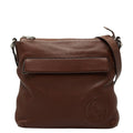 Gucci Brown Leather Shoulder Bag (Pre-Owned)