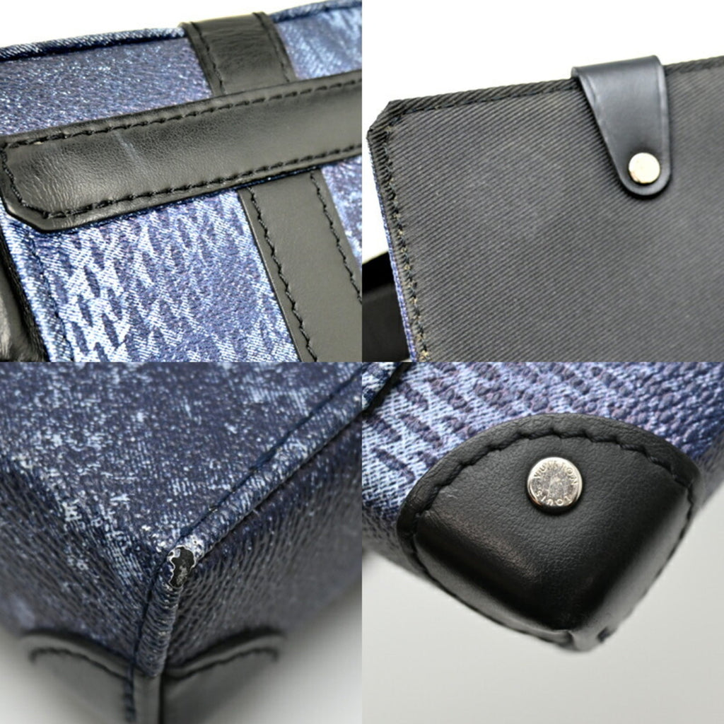 Louis Vuitton Damier Blue Damier Canvas Galle Pvc Fanny Pack