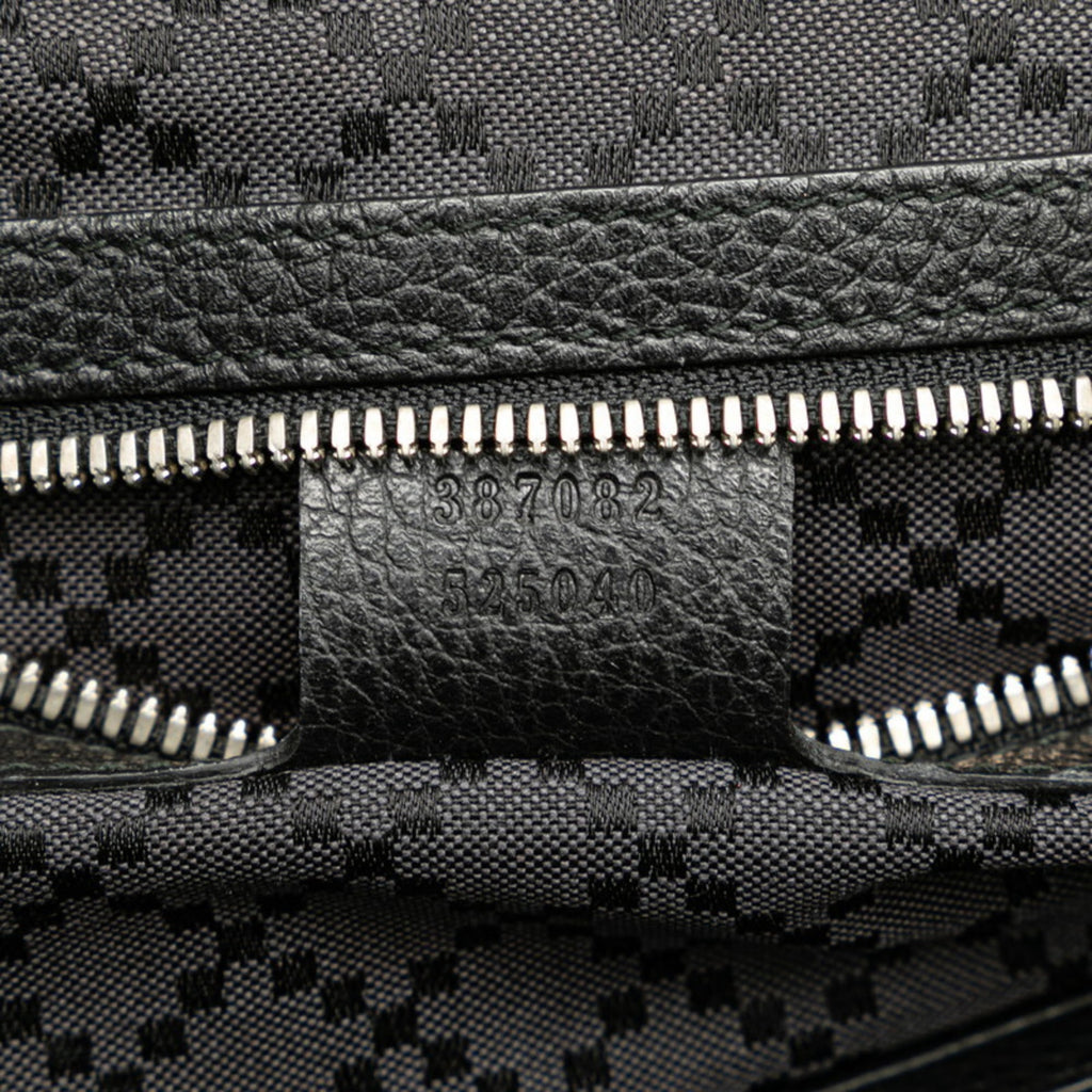 Gucci Black Leather Clutch Bag (Pre-Owned)