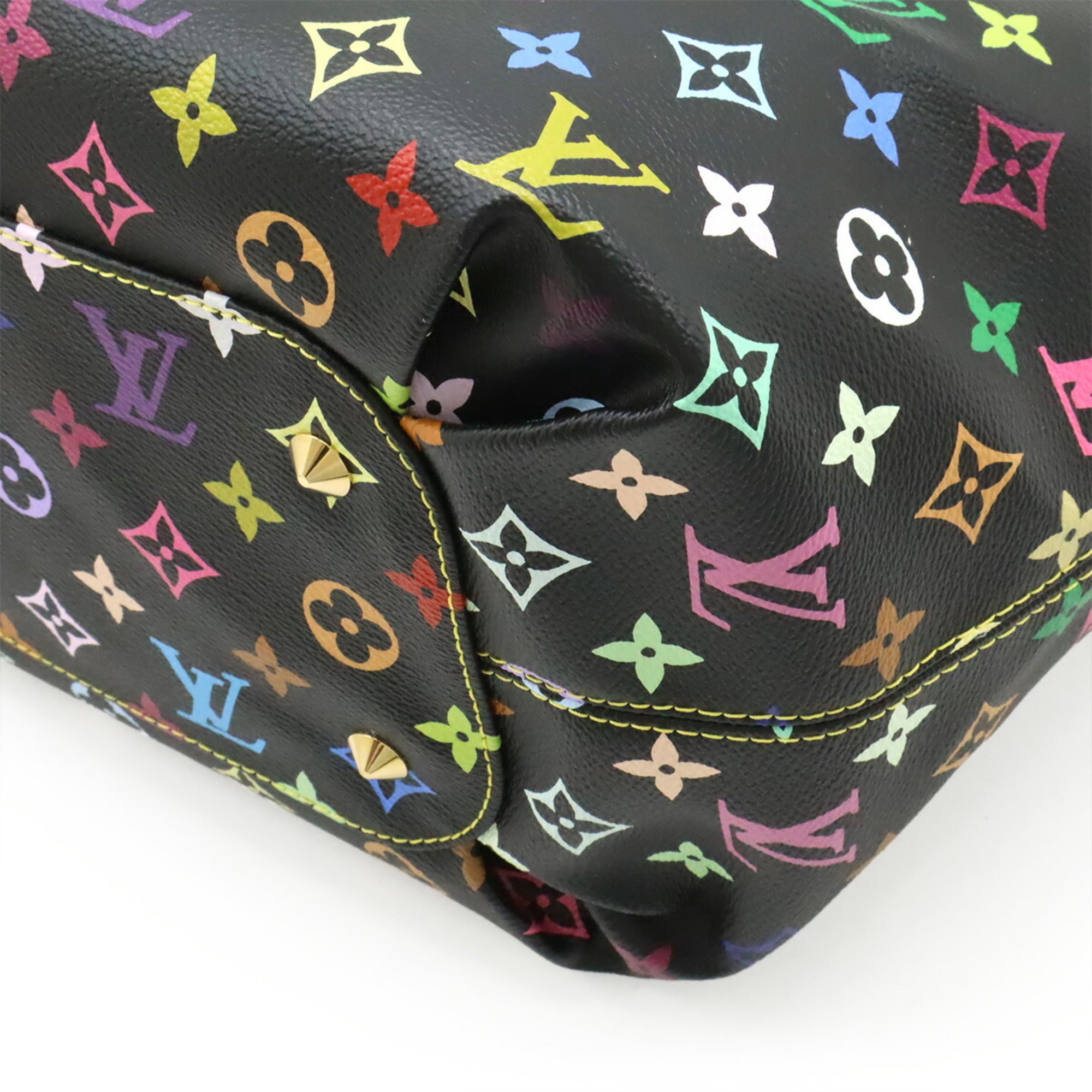 Louis Vuitton Noir Pvc Shoulder Bag Tote Bag